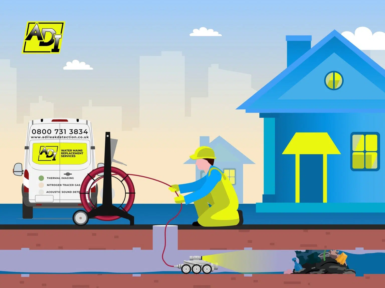 Drainage CCTV Surveys & Investigations Birkenhead